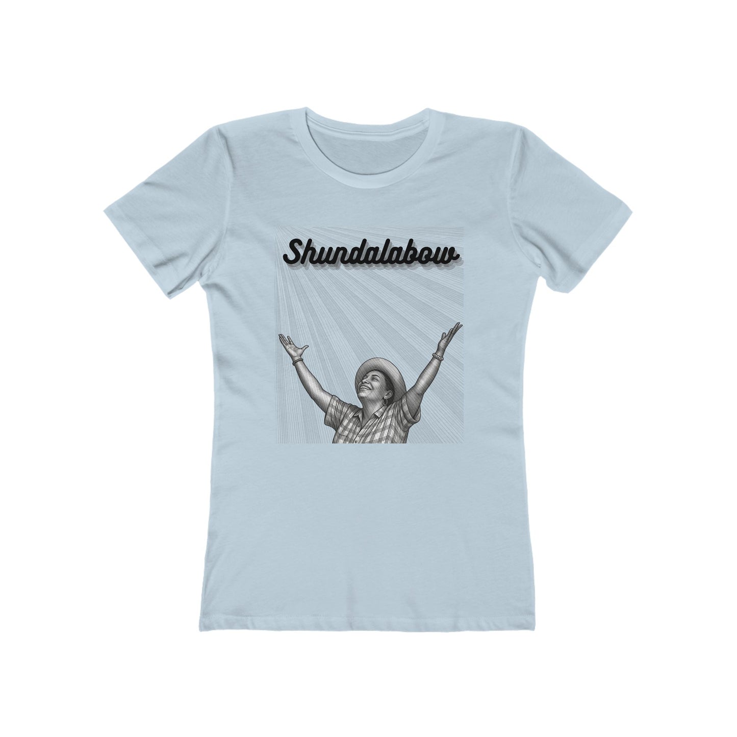 She Shundalabow — Women’s Boyfriend Fit Celebration T-Shirt