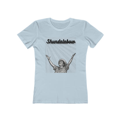 She Shundalabow — Women’s Boyfriend Fit Celebration T-Shirt