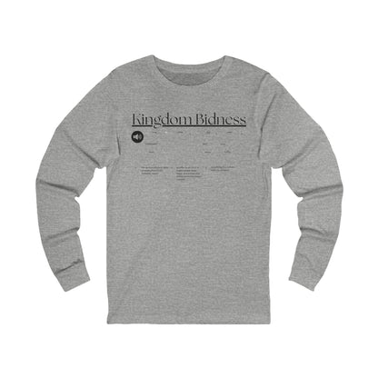 Kingdom - Women's Graphic Long Sleeve Tee BC3501
