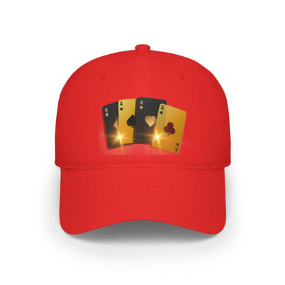 Lit Aces Low-Profile Baseball Cap - Printed