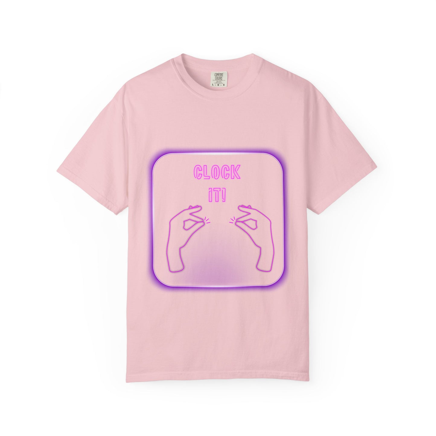 Clock it Fuchsia Tee -Unisex T-shirt