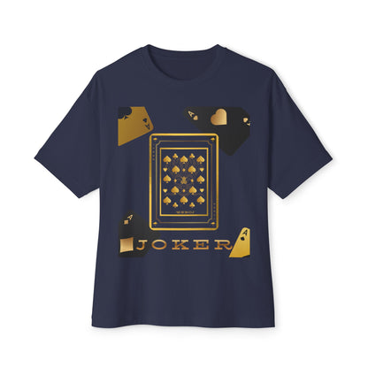 Joker and Aces Tee – Oversized Box Graphic T-Shirt