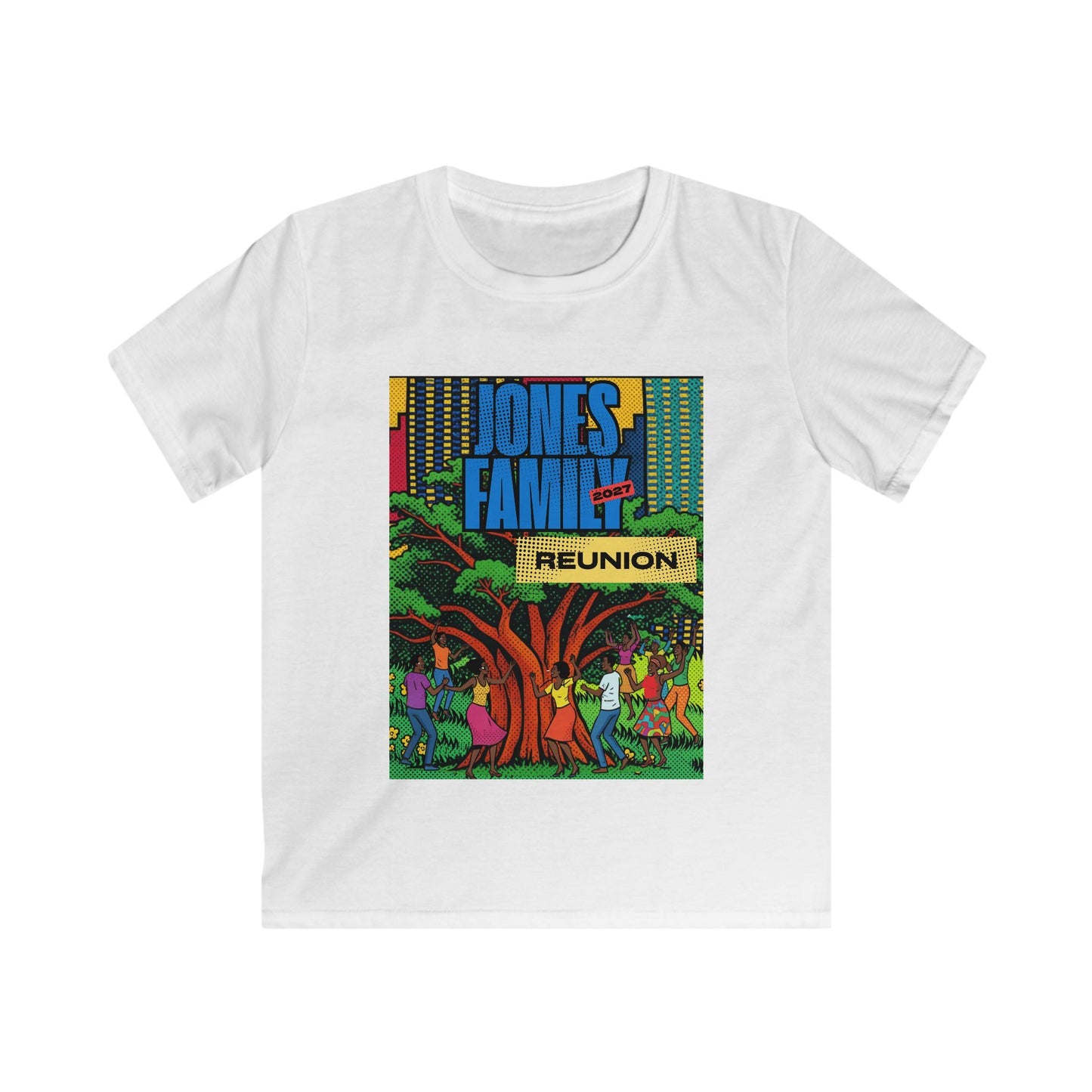 Jones Tree Dance FR Tee - Graphic Kids T-Shirt