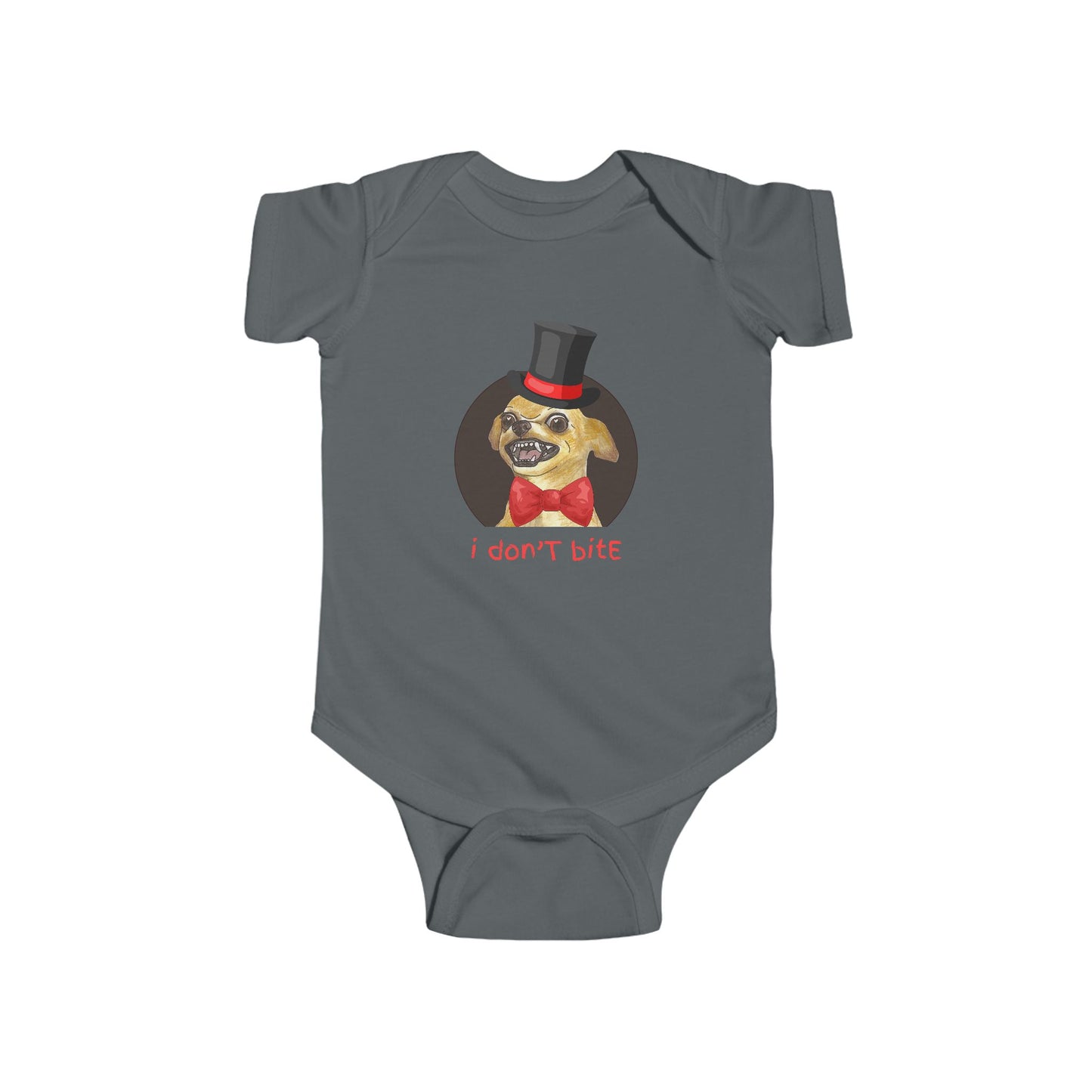 I Don't Bite Tee – Graphic Infant Onesie