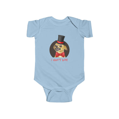 I Don't Bite Tee – Graphic Infant Onesie
