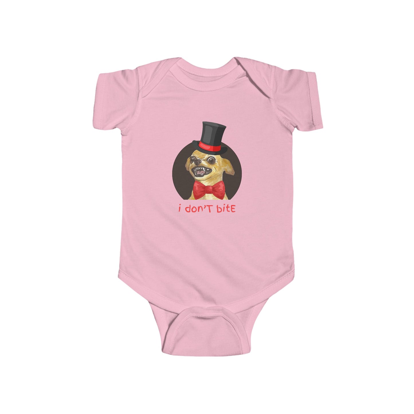 I Don't Bite Tee – Graphic Infant Onesie