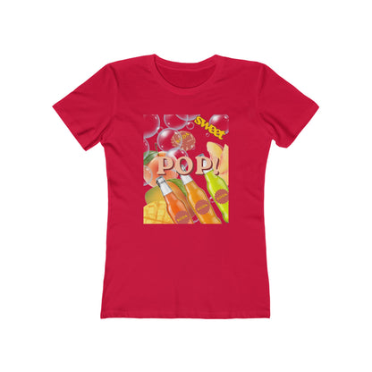 Pop Tee - Women’s Boyfriend Fit Celebration T-Shirt