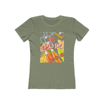 Pop Tee - Women’s Boyfriend Fit Celebration T-Shirt