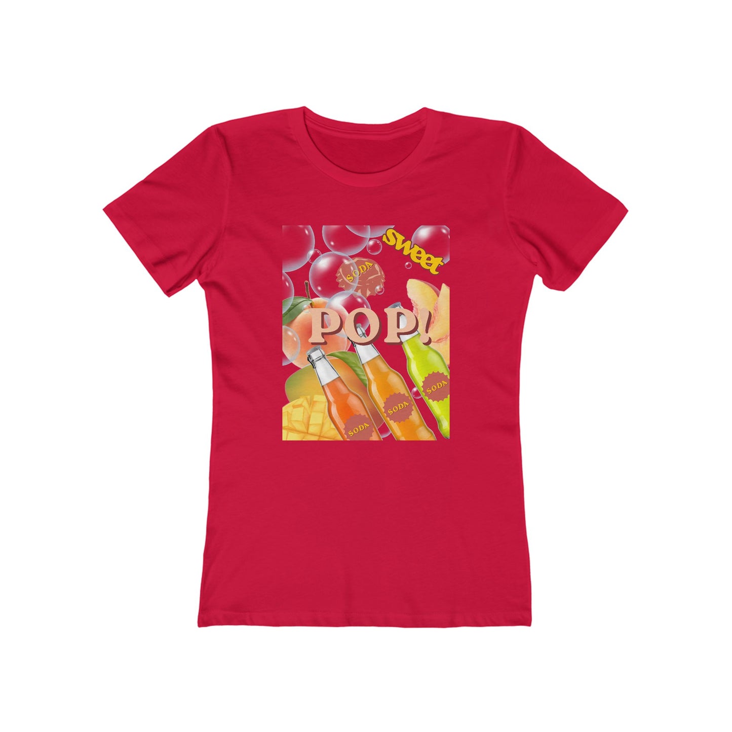 Pop Tee - Women’s Boyfriend Fit Celebration T-Shirt
