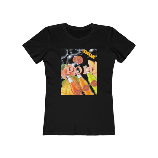 Pop Tee - Women’s Boyfriend Fit Celebration T-Shirt