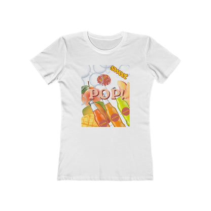 Pop Tee - Women’s Boyfriend Fit Celebration T-Shirt
