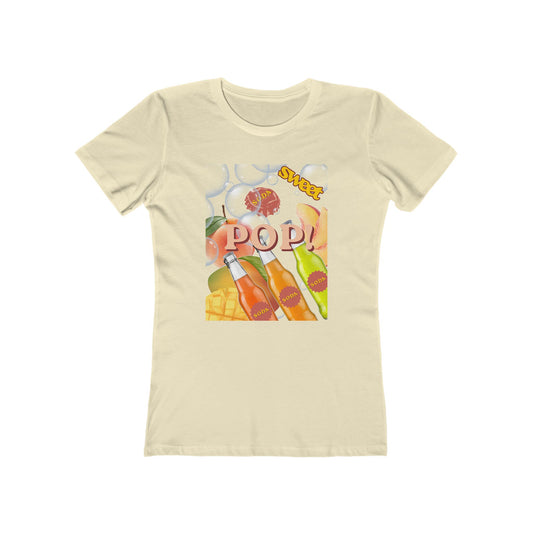 Pop Tee - Women’s Boyfriend Fit Celebration T-Shirt