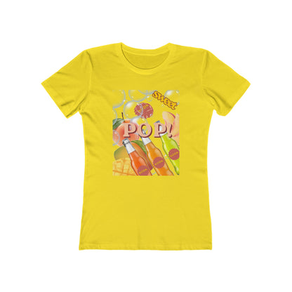 Pop Tee - Women’s Boyfriend Fit Celebration T-Shirt