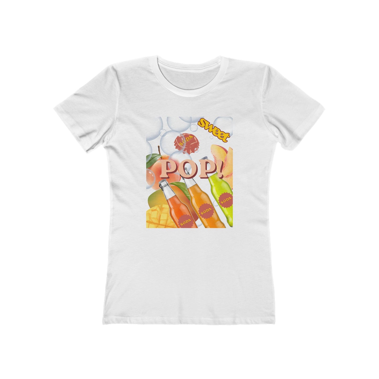 Pop Tee - Women’s Boyfriend Fit Celebration T-Shirt