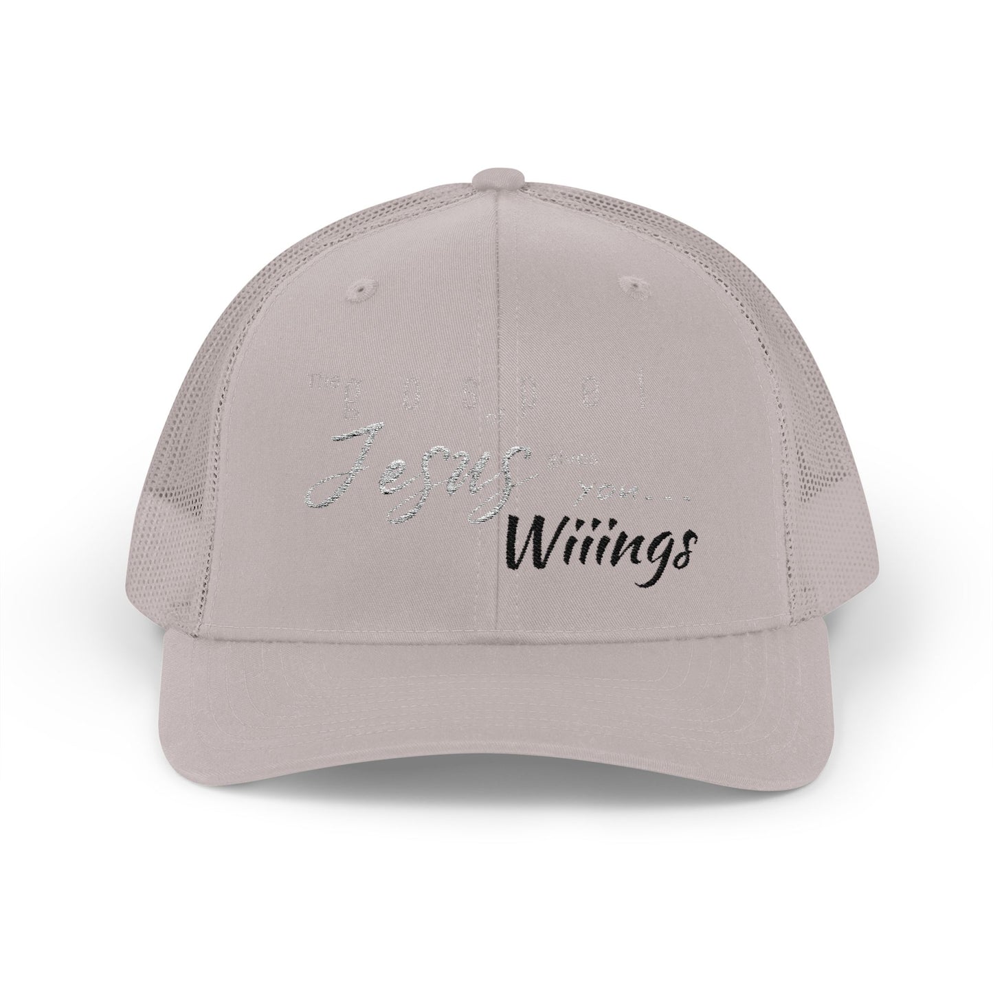 Unisex The Gospel of Jesus Gives... Snapback Trucker Cap - Embroidered