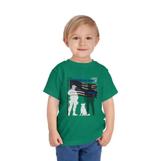 Memorial Day Police 26 Tee - BC3001T Toddler Graphic T-Shirt