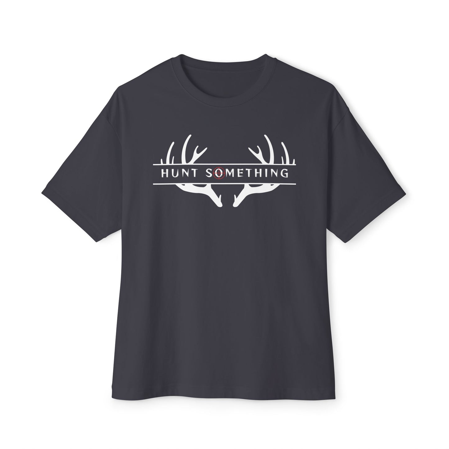 Hunt Something Deer Tee – Oversized Box Graphic T-Shirt
