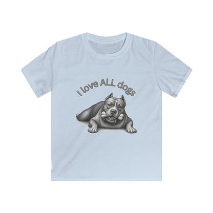 I Love All Dogs Tee - Youth T-Shirt