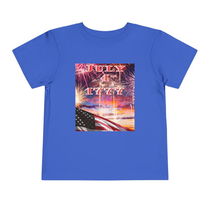 July 4th 1777 Tee - Toddler Graphic T-Shirt