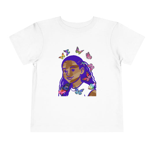 Purple Melanin - Graphic Toddler T-Shirt