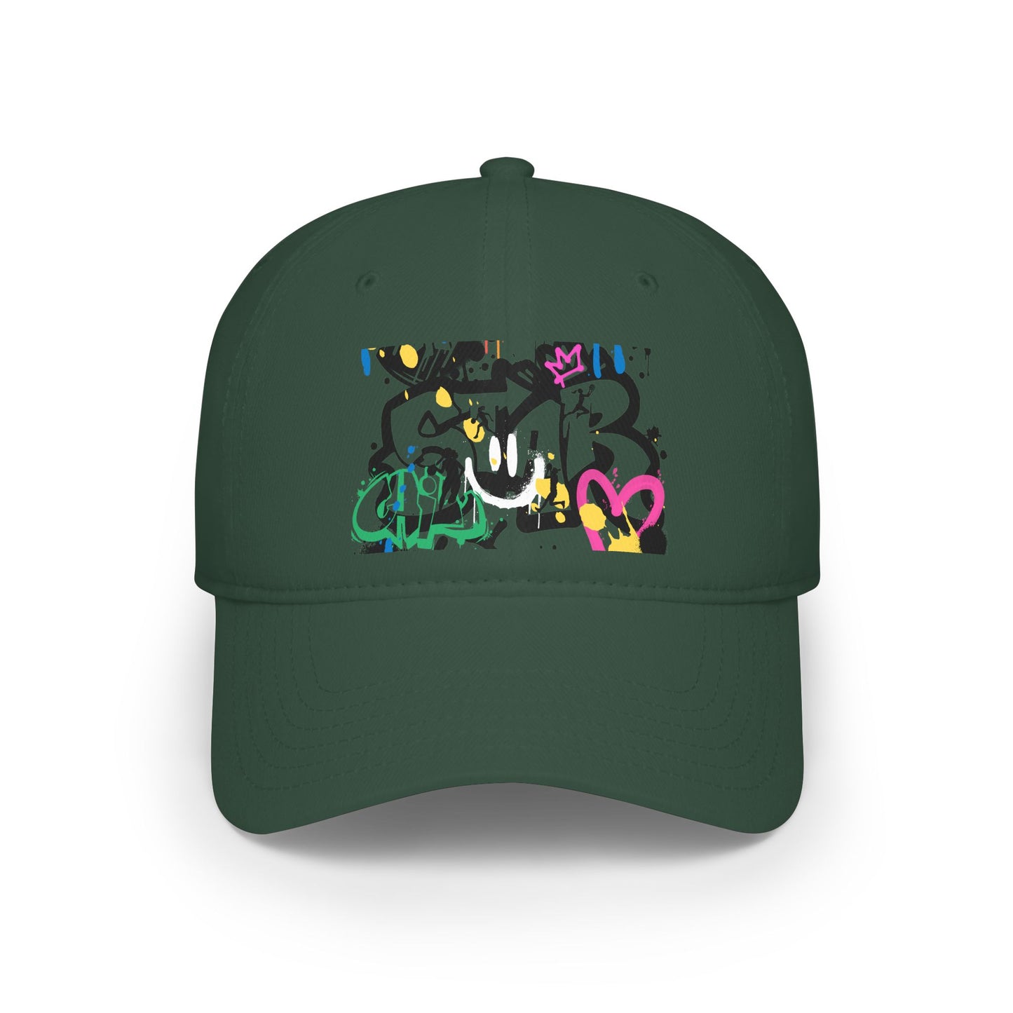 Women's Graffiti Star Low-Profile Baseball Cap - Printed