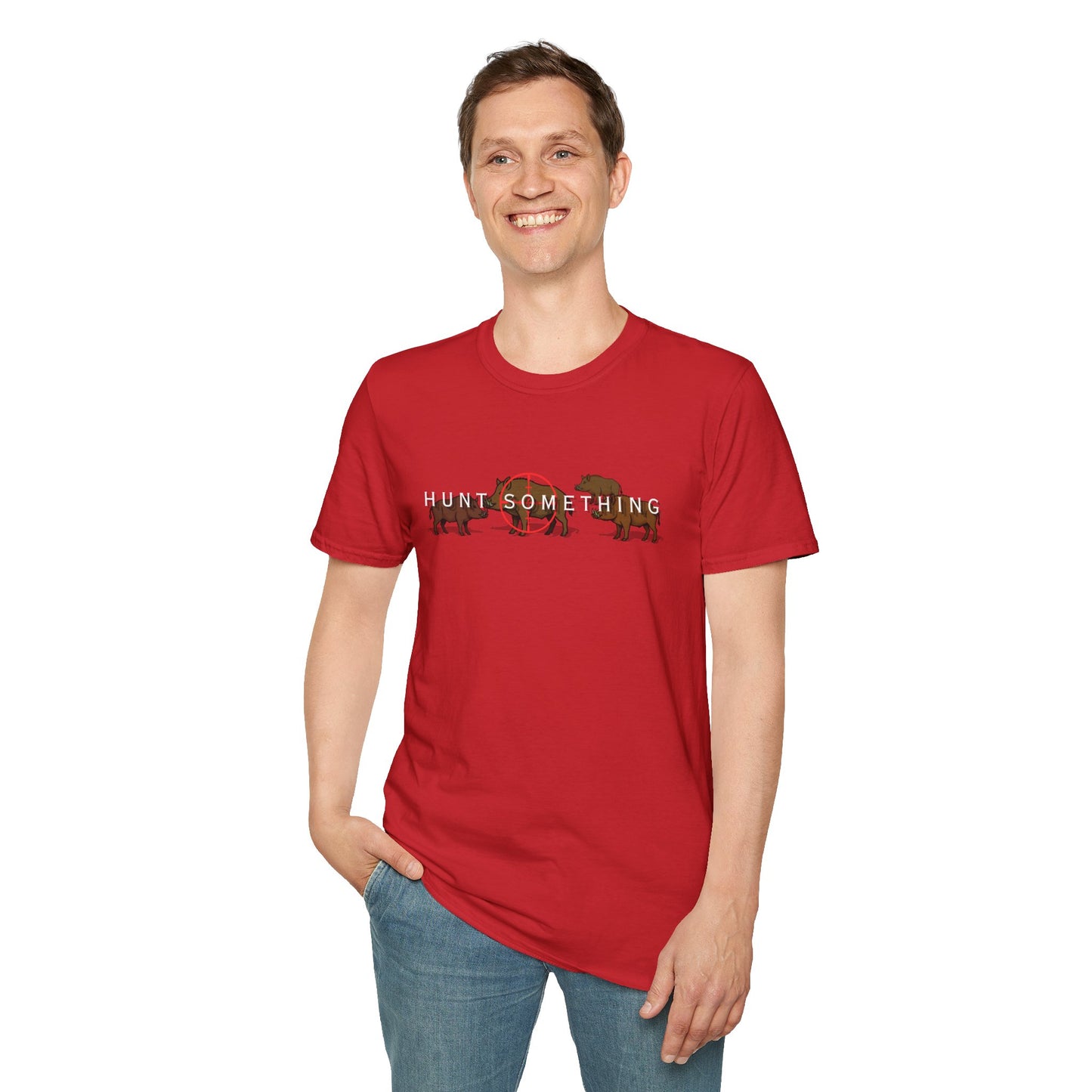 Hunt Something Wild Hog Tee - Unisex T- Shirt