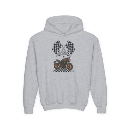 Motorcycle Racing - Kids/Youth Hoodie