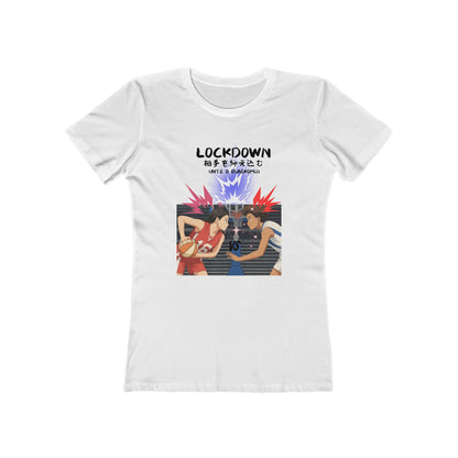 Anime Women B Ball Tee - Women’s Boyfriend Fit Celebration T-Shirt