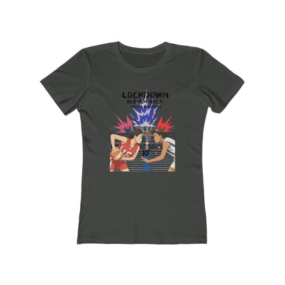 Anime Women B Ball Tee - Women’s Boyfriend Fit Celebration T-Shirt