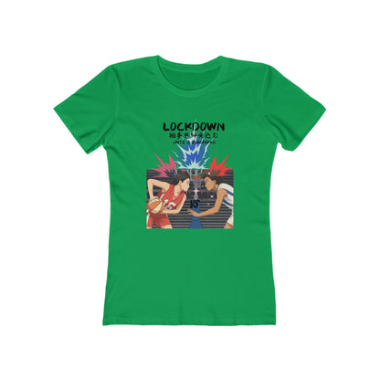 Anime Women B Ball Tee - Women’s Boyfriend Fit Celebration T-Shirt