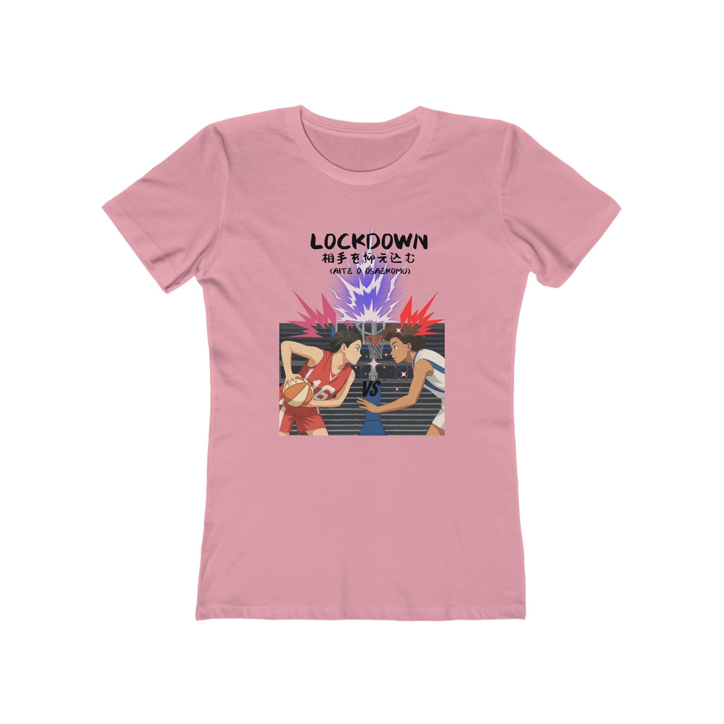 Anime Women B Ball Tee - Women’s Boyfriend Fit Celebration T-Shirt