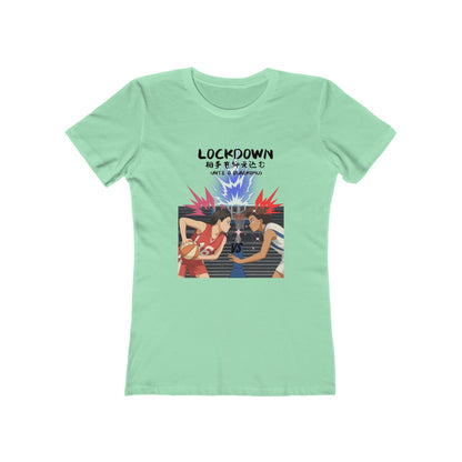 Anime Women B Ball Tee - Women’s Boyfriend Fit Celebration T-Shirt