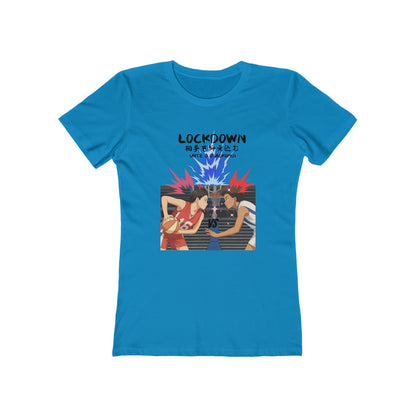 Anime Women B Ball Tee - Women’s Boyfriend Fit Celebration T-Shirt