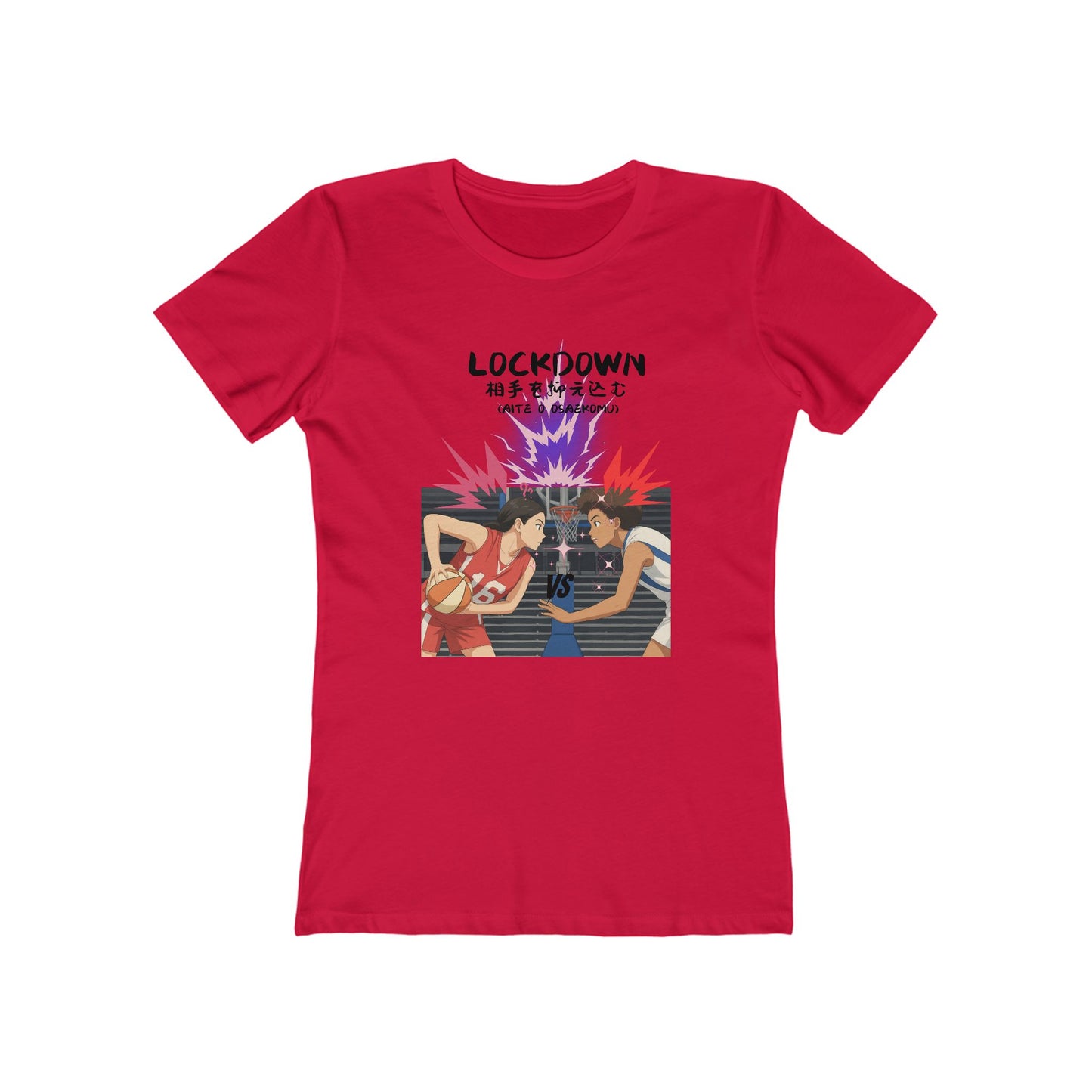 Anime Women B Ball Tee - Women’s Boyfriend Fit Celebration T-Shirt