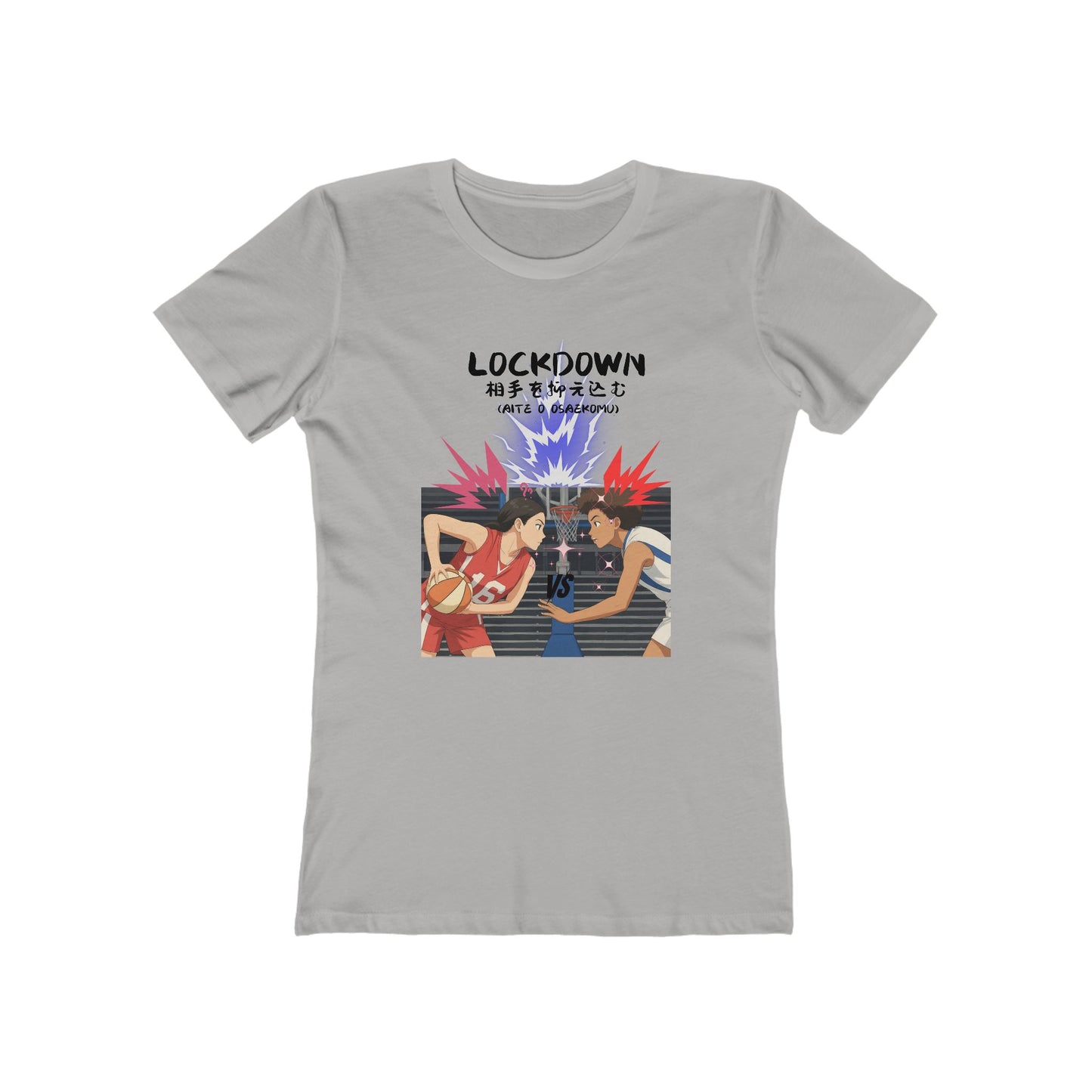 Anime Women B Ball Tee - Women’s Boyfriend Fit Celebration T-Shirt