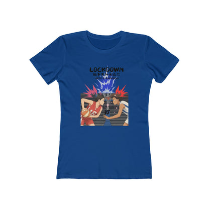 Anime Women B Ball Tee - Women’s Boyfriend Fit Celebration T-Shirt