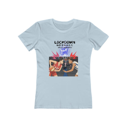 Anime Women B Ball Tee - Women’s Boyfriend Fit Celebration T-Shirt