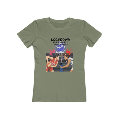 Anime Women B Ball Tee - Women’s Boyfriend Fit Celebration T-Shirt