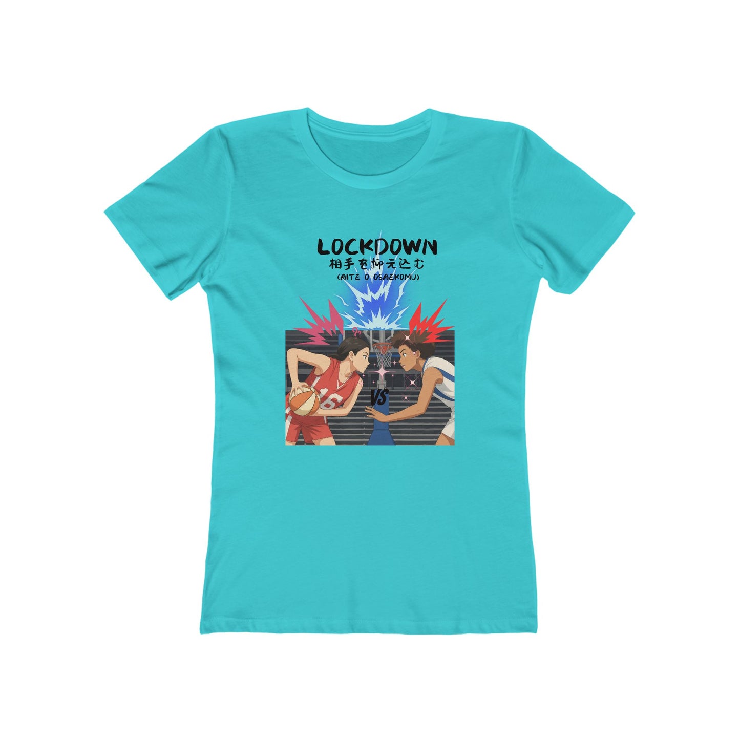Anime Women B Ball Tee - Women’s Boyfriend Fit Celebration T-Shirt