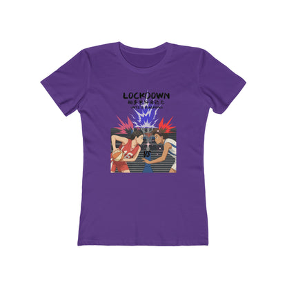 Anime Women B Ball Tee - Women’s Boyfriend Fit Celebration T-Shirt