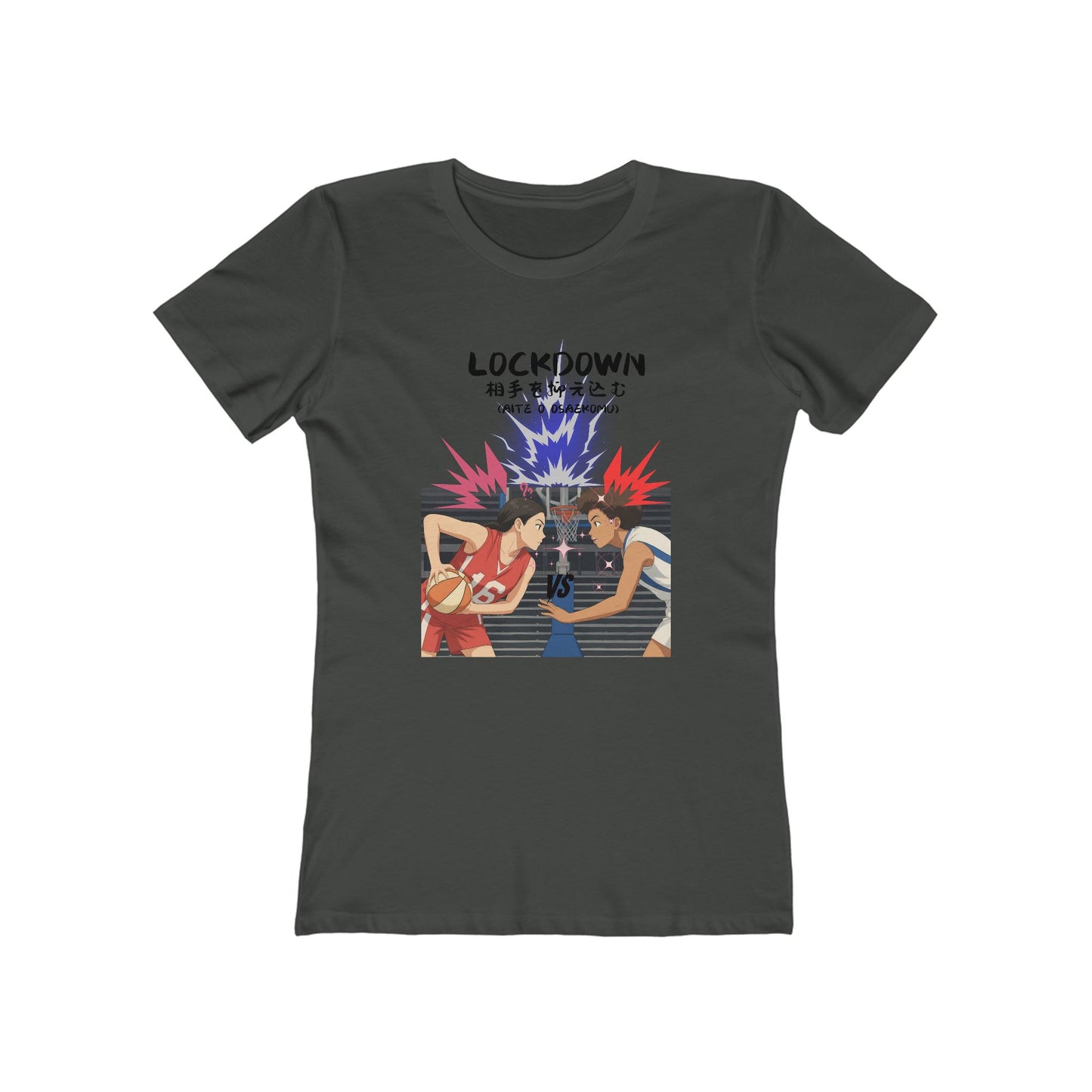 Anime Women B Ball Tee - Women’s Boyfriend Fit Celebration T-Shirt