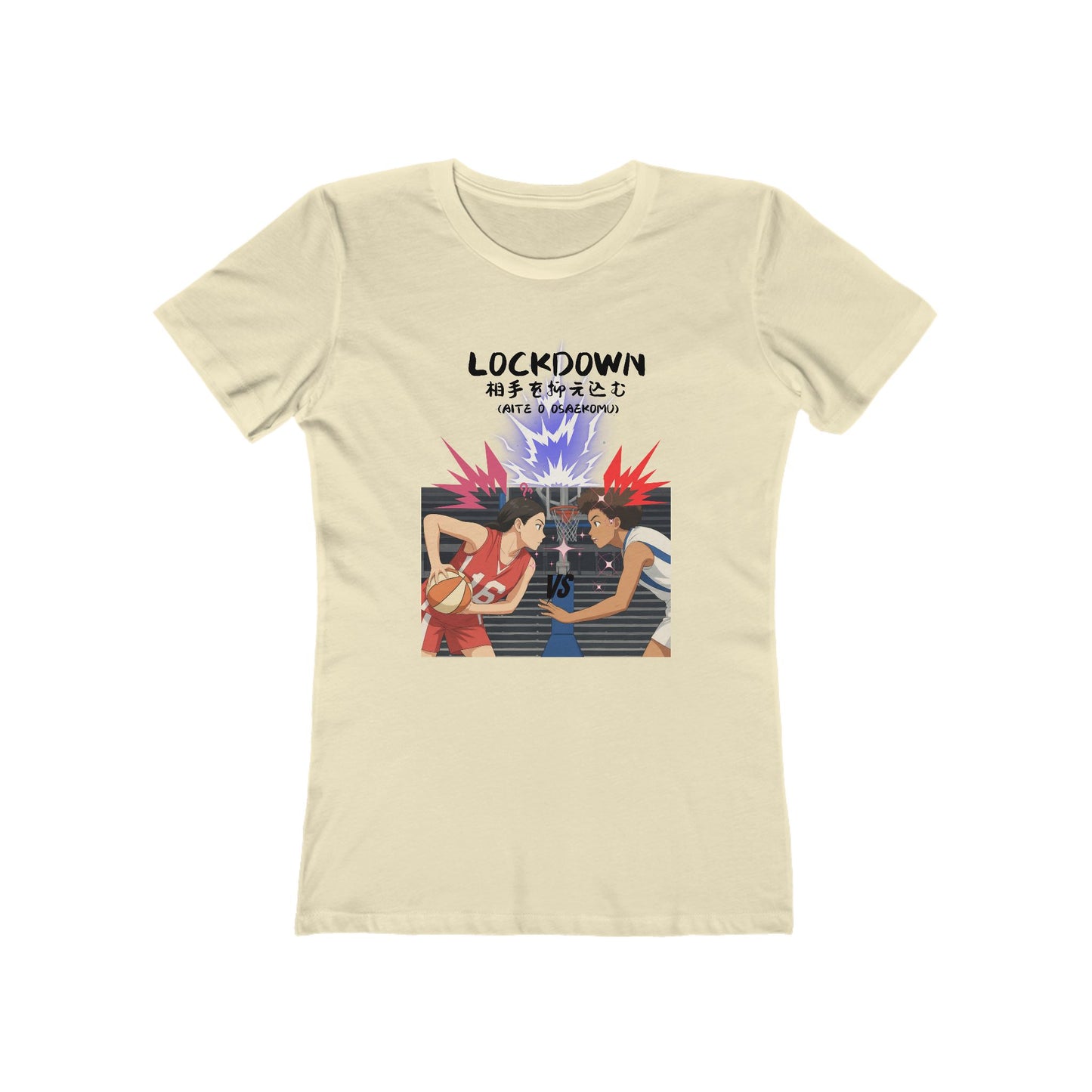 Anime Women B Ball Tee - Women’s Boyfriend Fit Celebration T-Shirt