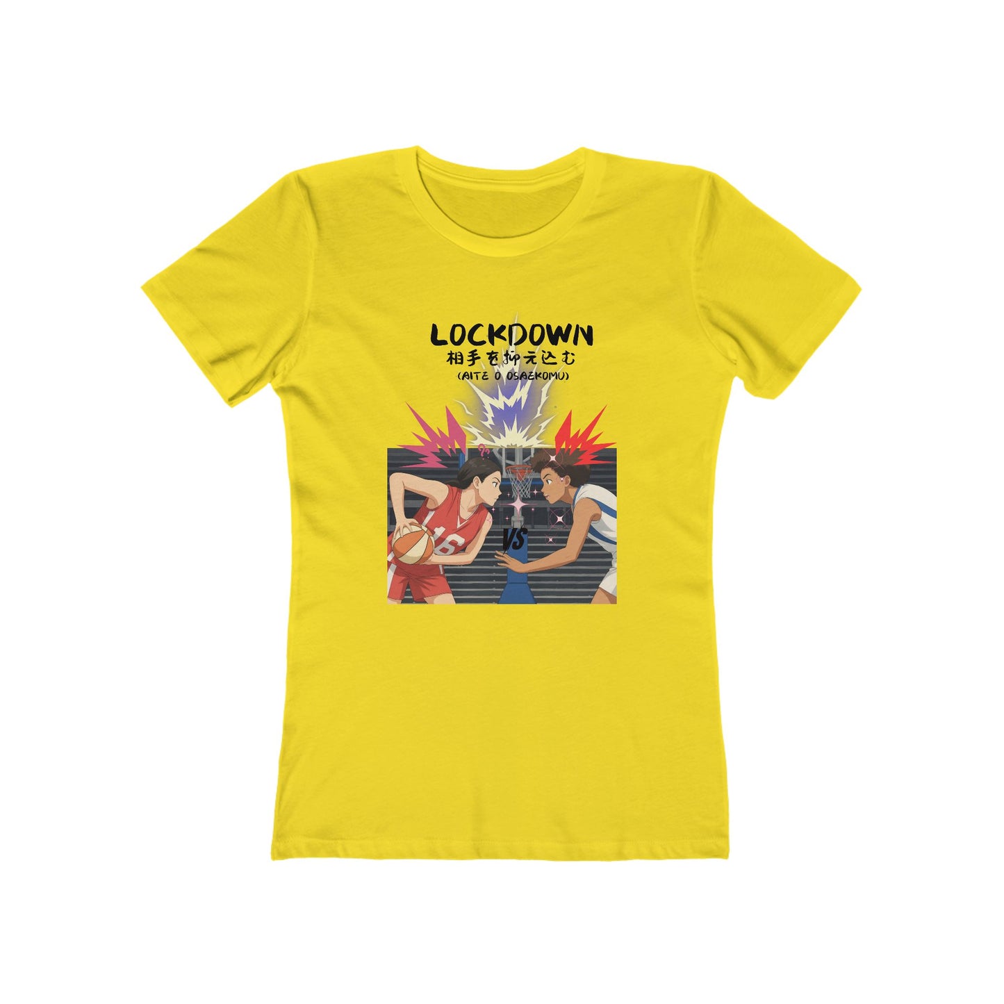Anime Women B Ball Tee - Women’s Boyfriend Fit Celebration T-Shirt