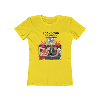 Anime Women B Ball Tee - Women’s Boyfriend Fit Celebration T-Shirt