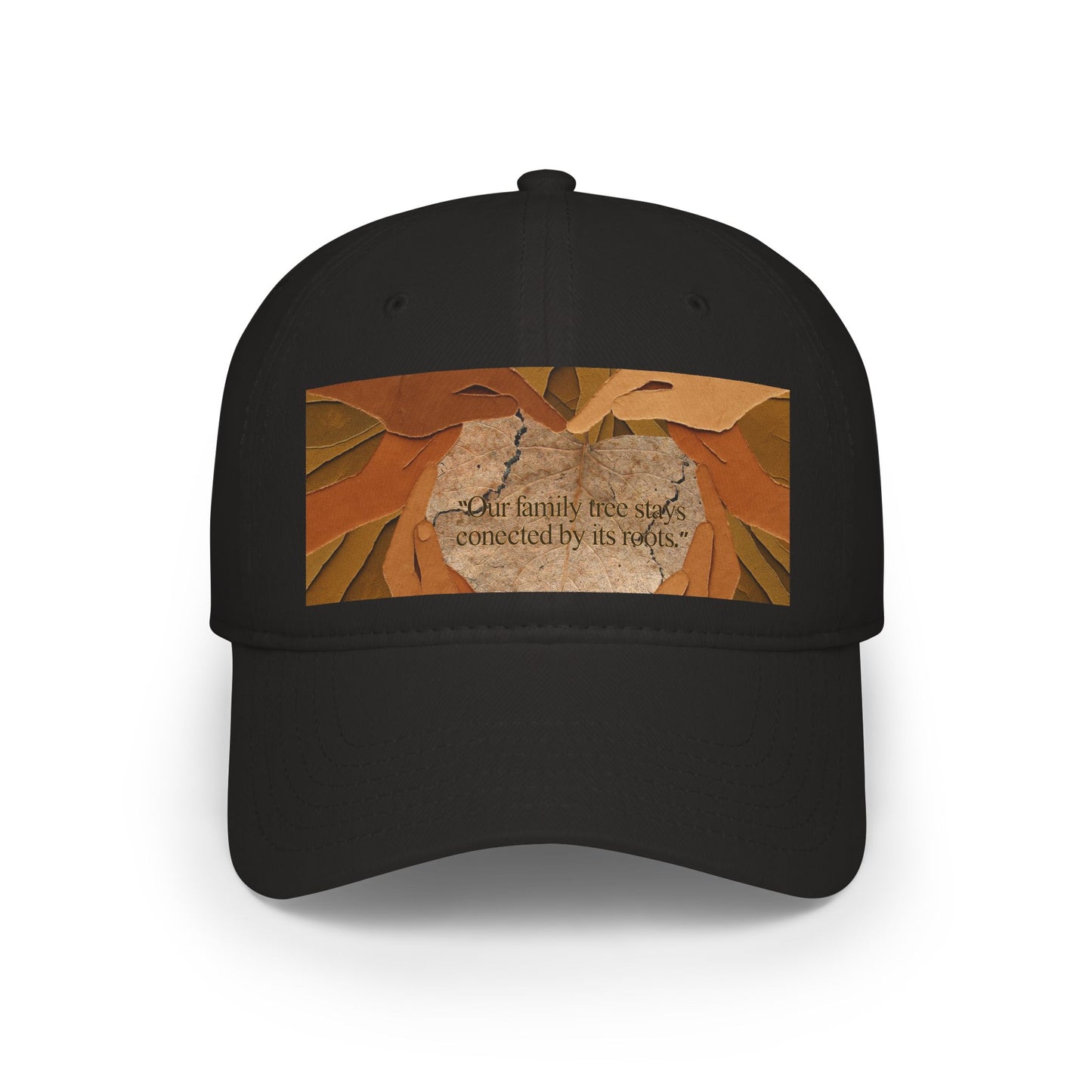 Unisex Family Leaf Low-Profile Baseball Cap - Printed
