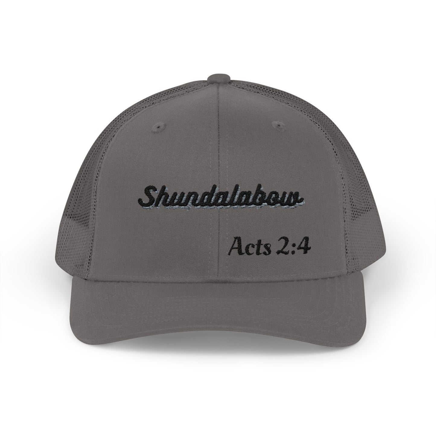 Unisex Acts 2:4 Snapback Trucker Cap - Embroidered