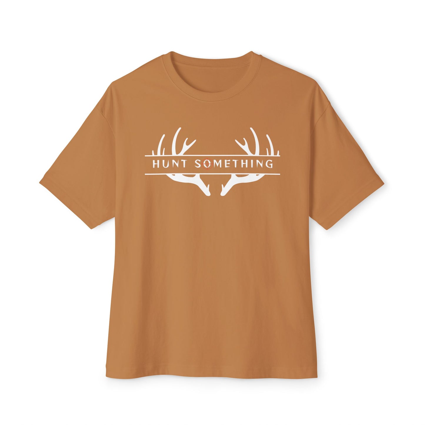 Hunt Something Deer Tee – Oversized Box Graphic T-Shirt