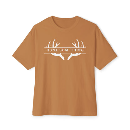 Hunt Something Deer Tee – Oversized Box Graphic T-Shirt