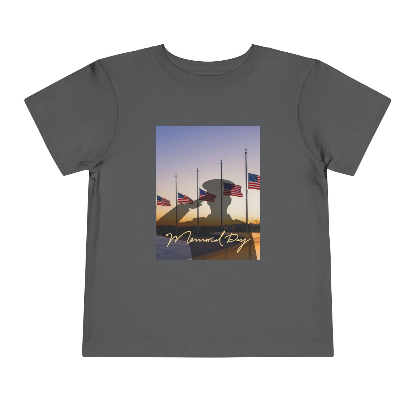 Half Mast Memorial Day Tee — Toddler Graphic T-Shirt