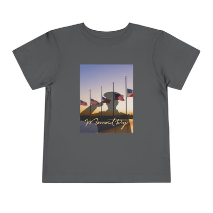Half Mast Memorial Day Tee — Toddler Graphic T-Shirt